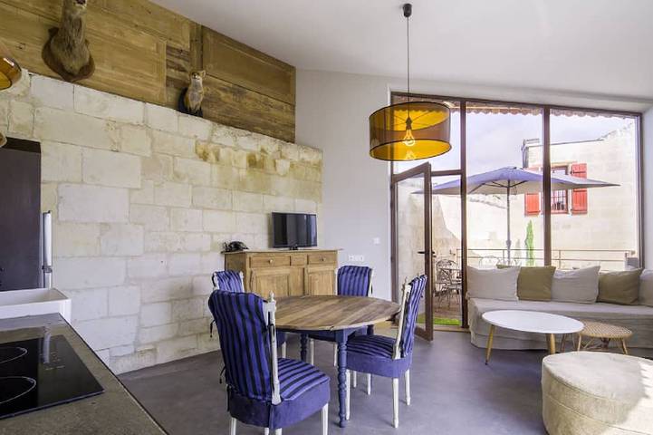 Location de vacances pour 5 personnes, animaux acceptés à Candes-Saint-Martin - 4