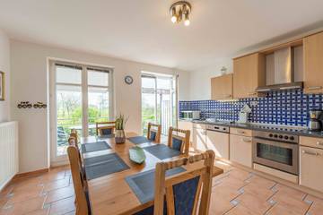 Ferienhaus für 6 Personen, mit Balkon und Garten sowie Ausblick in Hohen Wieschendorf