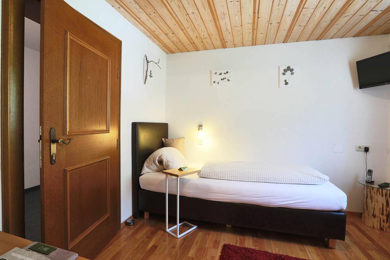 Einzelzimmer ab 8 Ün mit Hp in Hinterhornbach, Allgäuer Alpen (Österreich)