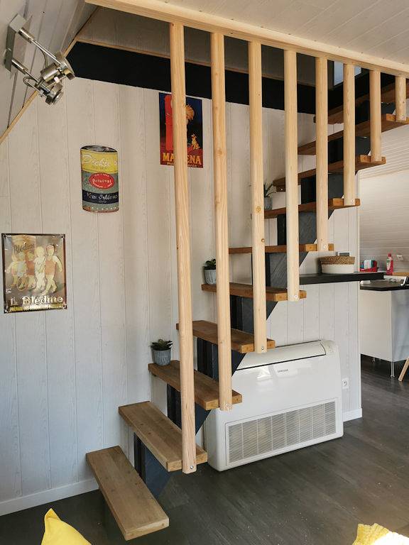 Chalet pour 4 personnes, avec balcon en Auvergne - 4