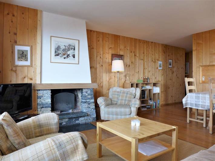 Ferienwohnung für 4 Personen, mit Balkon in Crans-Montana