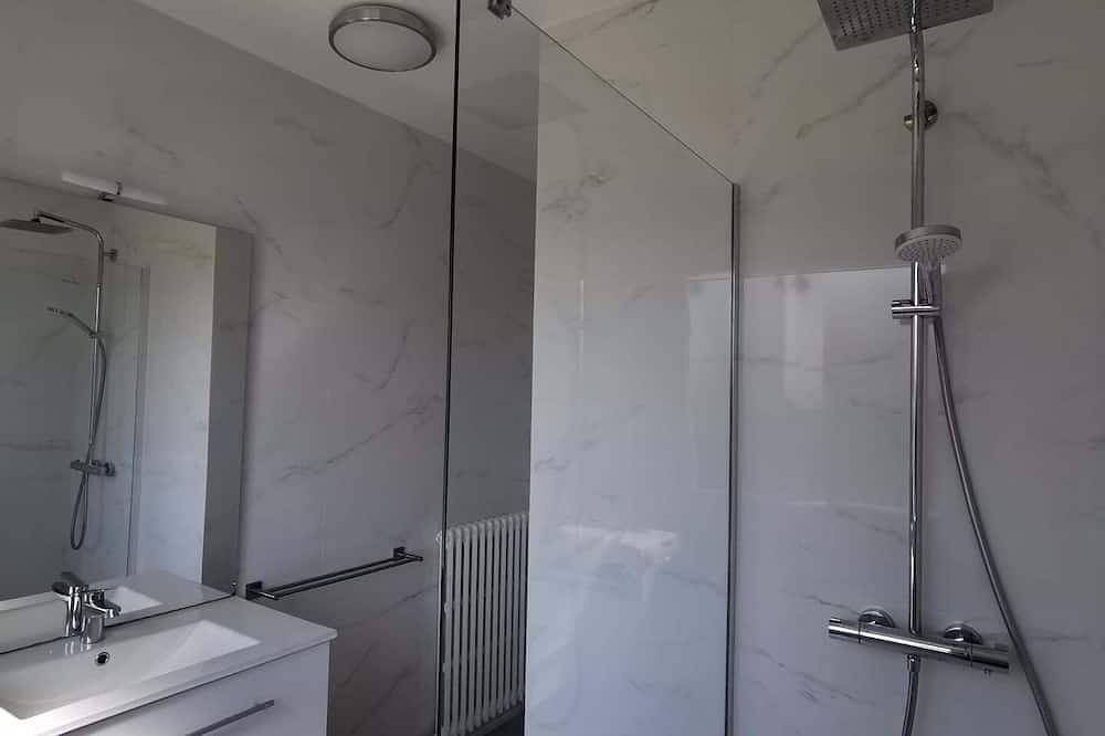 At the bottom of the Mont St Michel in Roz-sur-Couesnon, Mont-Saint-Michel Bay