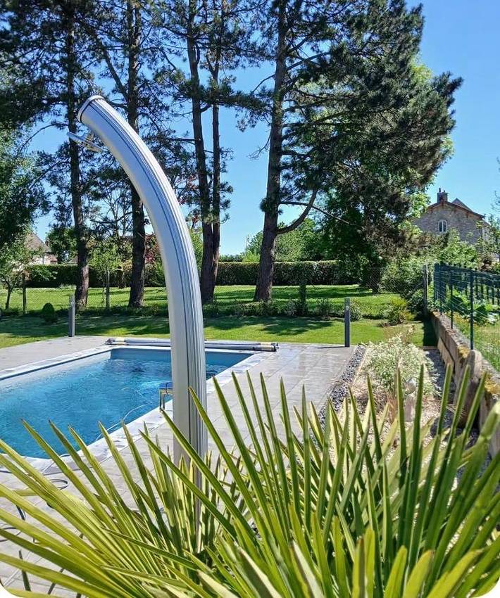 Location de vacances pour 7 personnes, avec Jardin et Piscine à Montdauphin