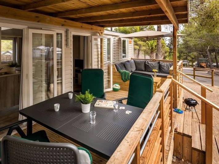 Mobil home pour 6 personnes, avec sauna dans Lac du Jaunay - 2