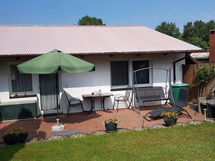 Ferienhaus für 4 Personen, mit Terrasse und Garten, kinderfreundlich in Kuchelmiß