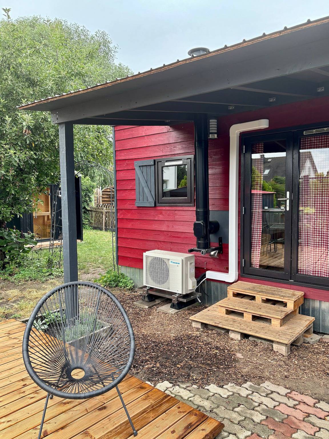 Chalet 'Josef'- urgemütliches Tinyhaus mit eigenem Garten, Parkplätzen und Wlan in Braunsbedra, Saale-Unstrut