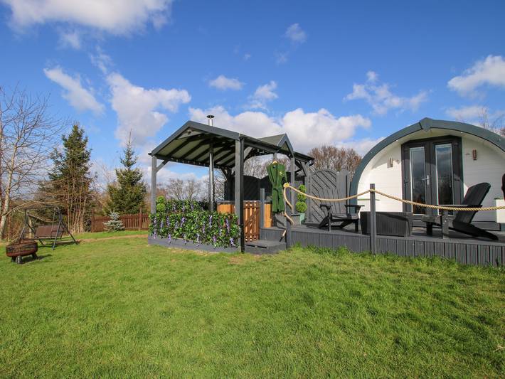 Hütte für 2 Personen, mit Garten und Whirlpool, mit Haustier in England - 2