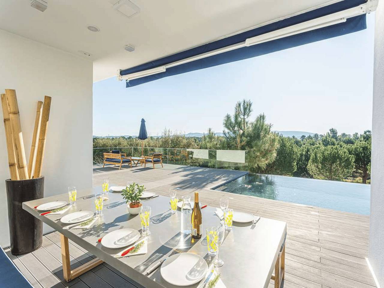 Stunning Aroeira Villa | 5 bedrooms | Villa Monte Manso | Modern Design & Stunning Views | Sesimbra in Quinta do Conde, Halbinsel von Setúbal