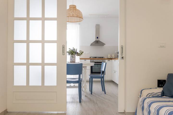Ferienwohnung für 3 Personen, mit Balkon und Terrasse sowie Ausblick in Fossacesia