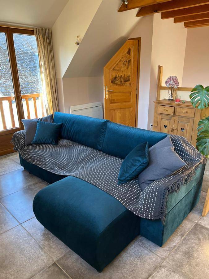 Gîte pour 4 personnes, avec vue et jardin, animaux acceptés à Génos - 3