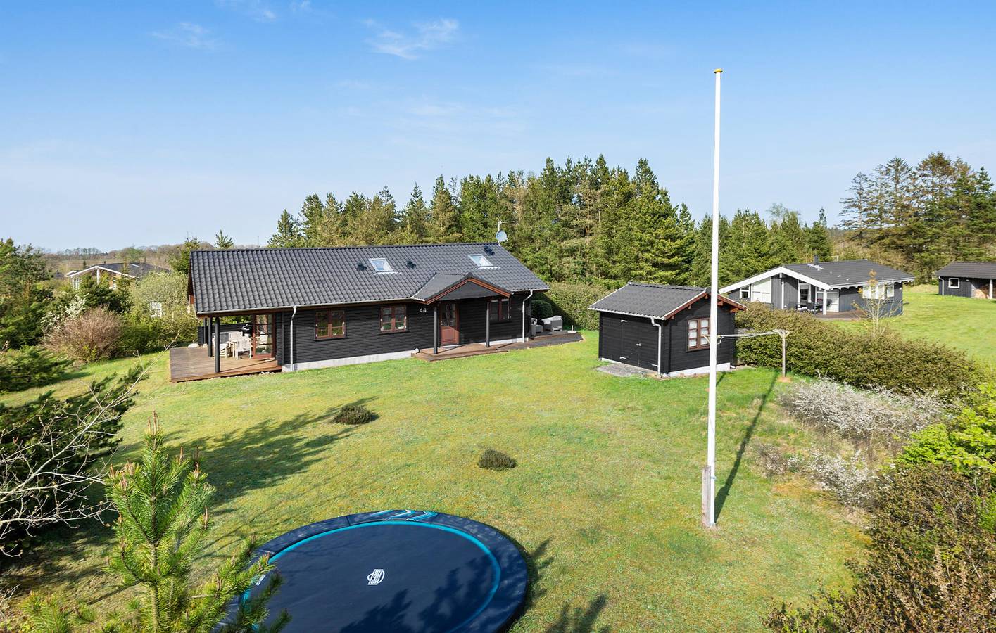 Ferienhaus für 8 Personen mit Garten in Ikast-Brande
