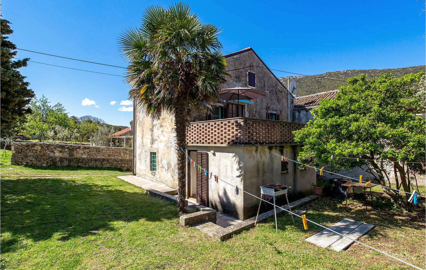 Ferienhaus für 5 Personen mit Terrasse in Cunski, Kvarner Inseln