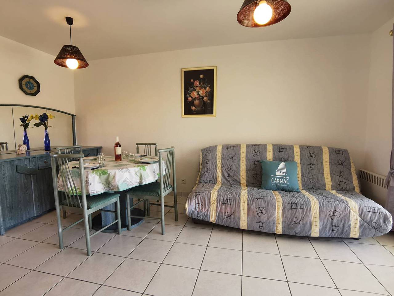 Appartement entier, Carnac - Appartement 2 pièces avec terrasse, piscine et parking privé, à 400m de la plage. in Carnac, Côte des Mégalithes