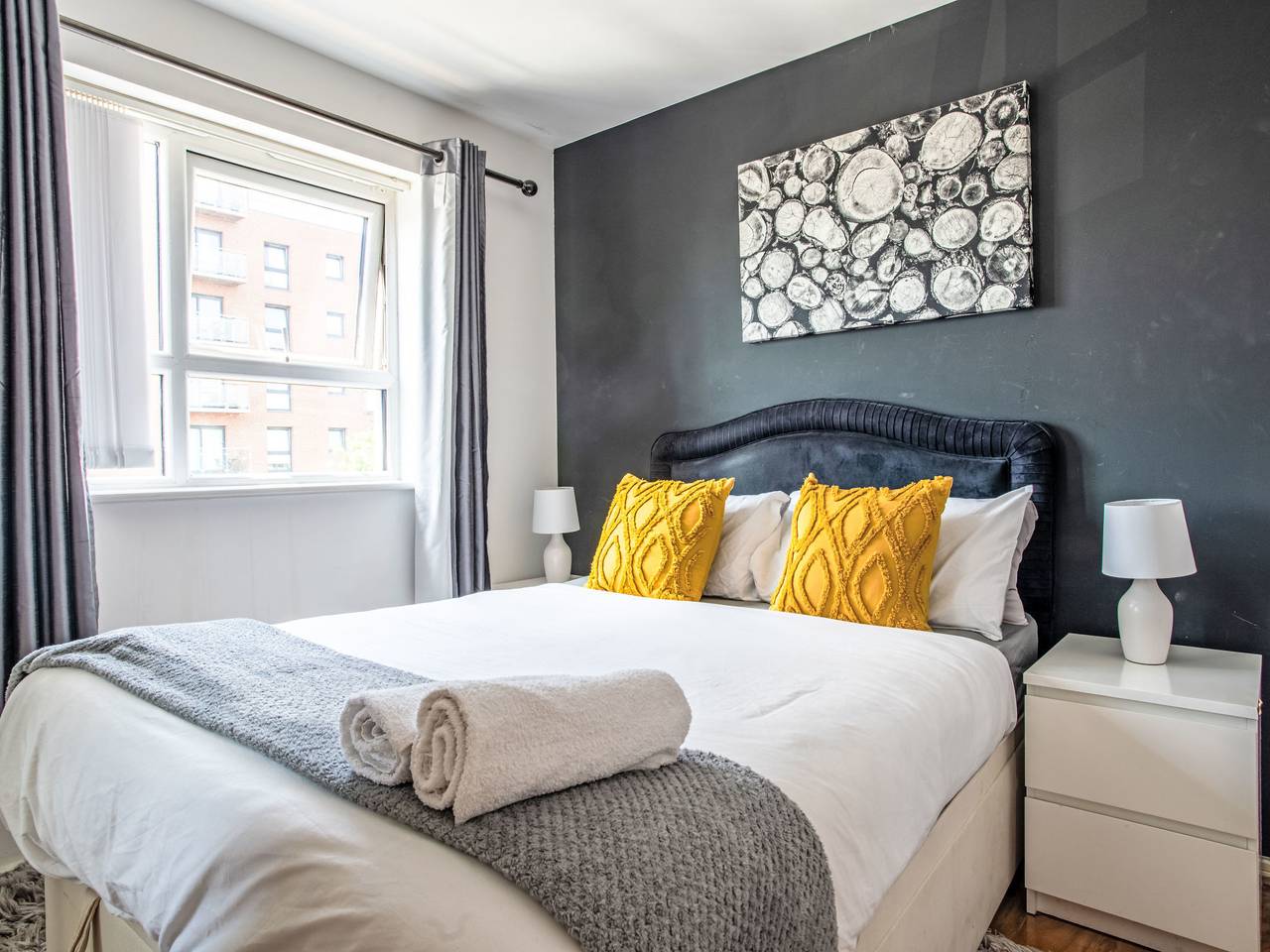 Ganze Wohnung, 1-Schlafzimmer-Wohnung, 3 Gäste mit Parkplatz und Wi-Fi in Greater Manchester