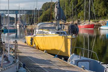 Bateau pour 6 personnes, avec balcon en Bretagne