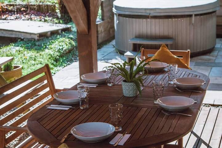 Chalet pour 12 personnes, avec jardin et sauna ainsi que balcon et jacuzzi - 1