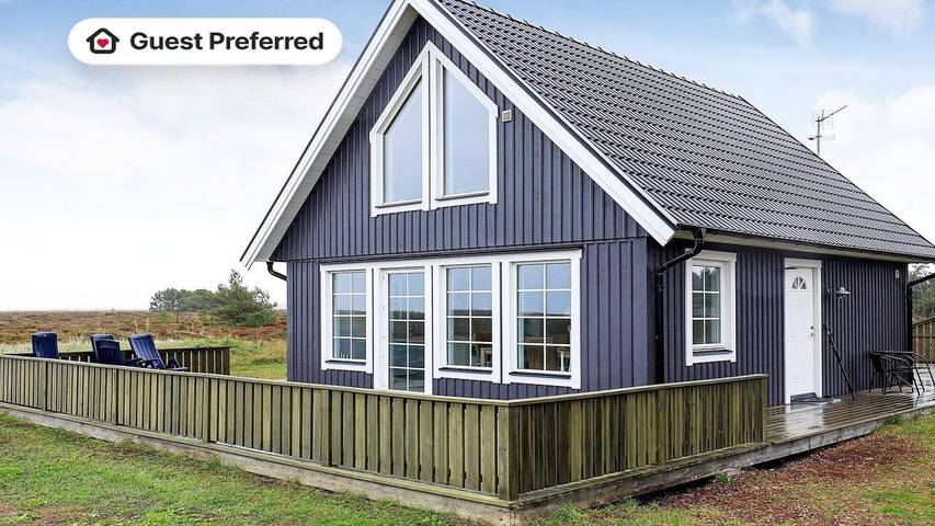 Ferienhaus mit Meerblick für 7 Personen, mit Terrasse auf Læsø