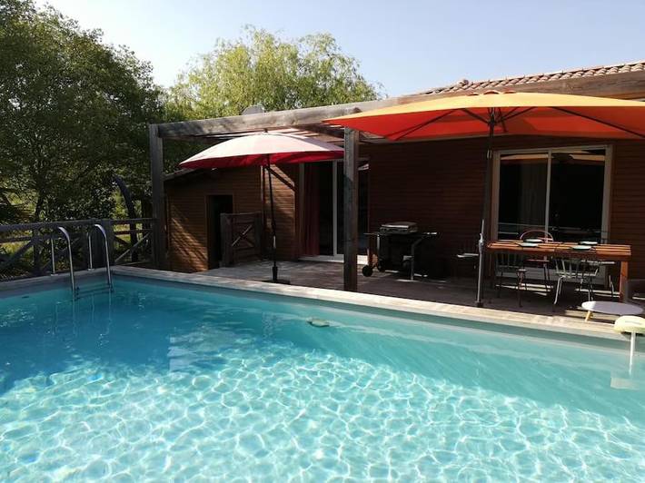 Location de vacances pour 5 personnes, avec piscine et jardin à Saint-Paul-en-Born - 2