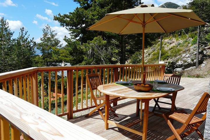 Appartement de vacances pour 6 personnes, avec Terrasse et Jardin