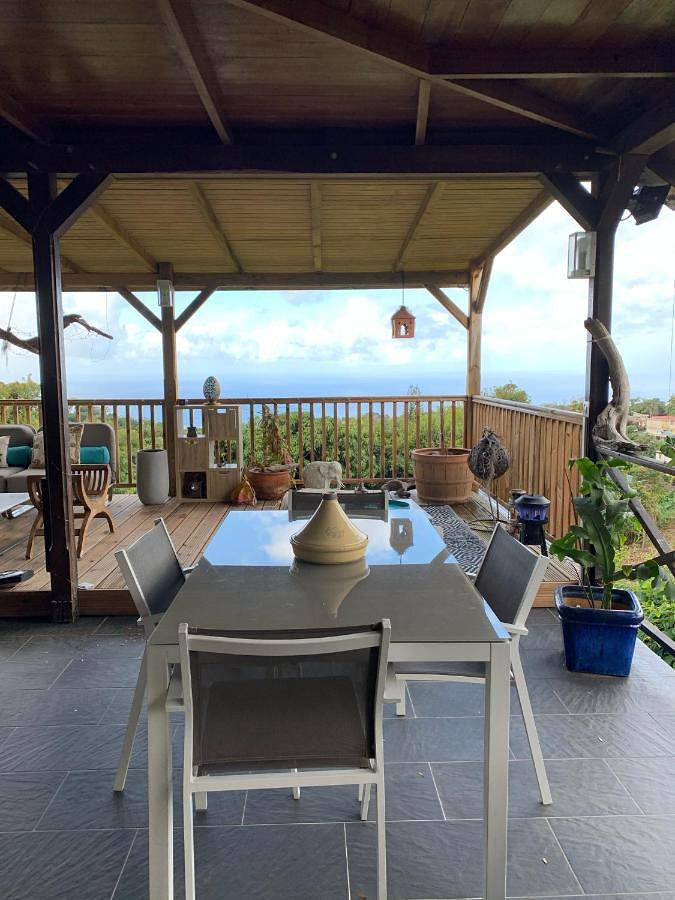 Location de vacances pour 4 personnes, avec vue et jardin dans La Soufrière - 4