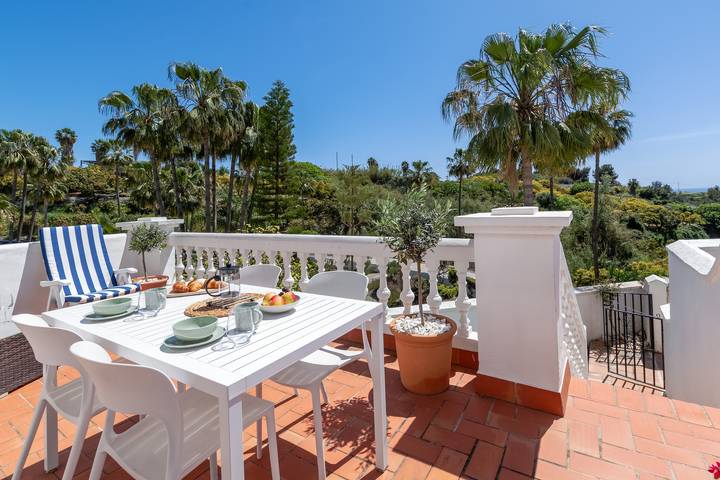 Ferienhaus mit Meerblick für 2 Personen, mit Terrasse und Kinderpool sowie Garten in Andalusien - 4