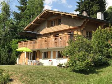 Chalet pour 6 personnes, avec vue et jardin à Saint-Jean-de-Sixt