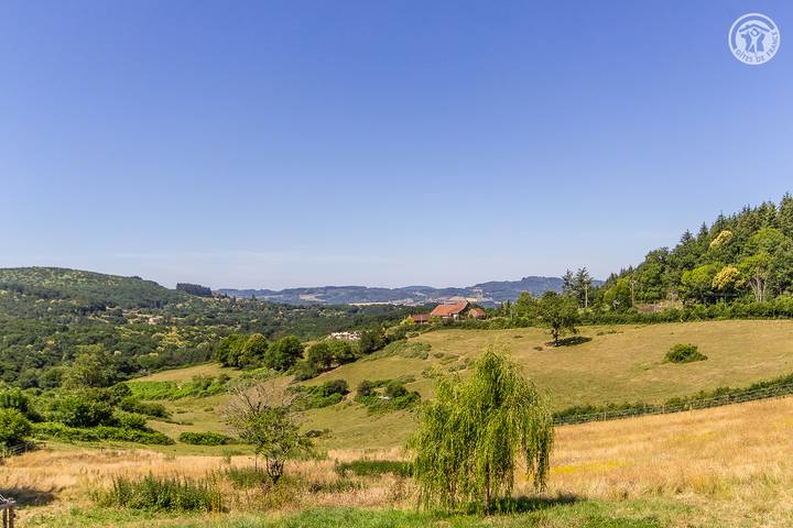 Gîte pour 4 personnes, avec terrasse ainsi que jardin et piscine dans La Vineuse sur Fregande - 4