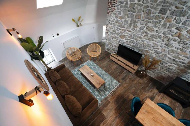 Location de vacances pour 6 personnes, avec jardin et piscine ainsi que sauna et vue à Philippeville - 3