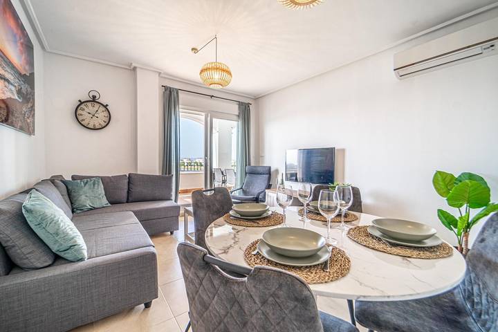 Entire apartment, Apartment "Casa Verde" with Mountain View, Shared Pool & Wi-Fi in Torre Pacheco, Costa Cálida