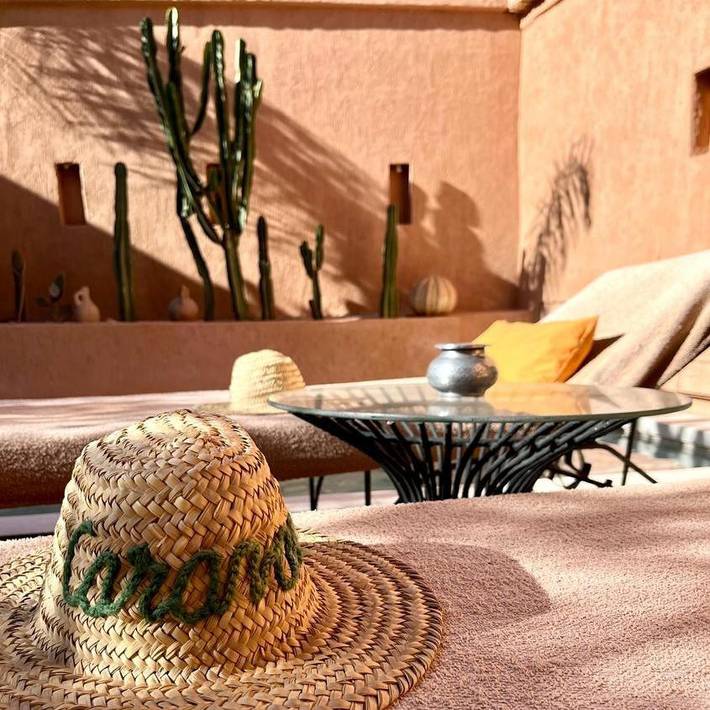 Maison d’hôte pour 2 personnes, avec terrasse et piscine dans Aït-ben-Haddou