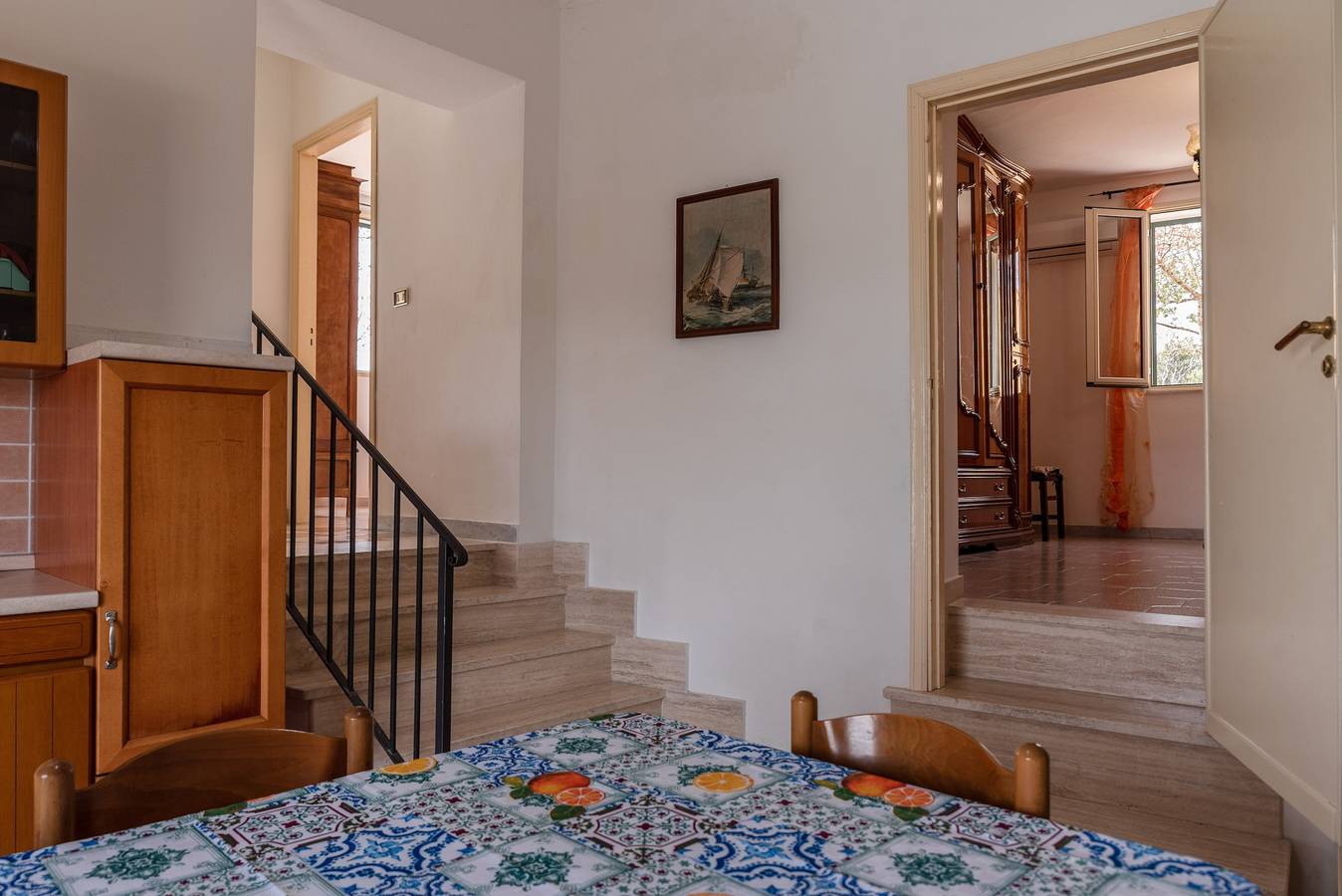 Ganze Wohnung, Ferienwohnung 'Casa Leonardo' mit gemeinsamer Terrasse, privatem Garten und Klimaanlage in Licata, Agrigento Provinz