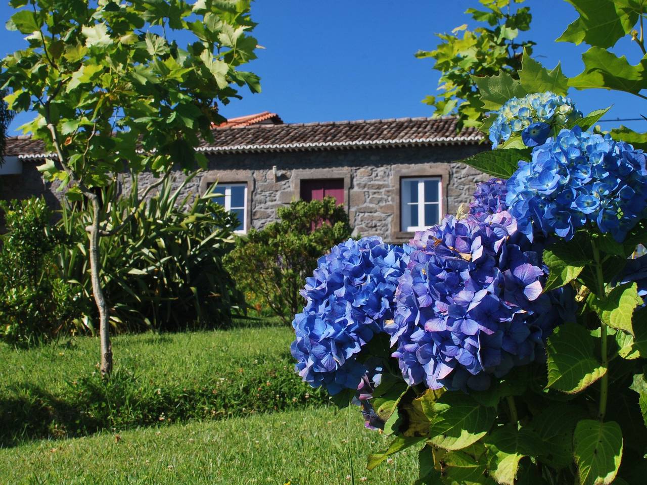 Casa da Fonte - Historisches Steinhaus auf den A in São Miguel Island, São Miguel