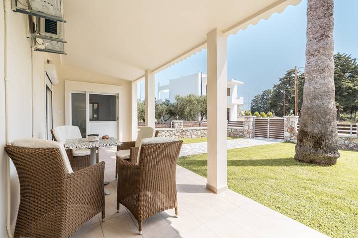 Ferienwohnung für 6 Personen, mit Balkon und Garten in Rhodos, Dodekanes