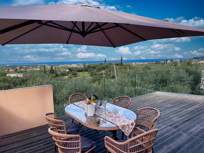 Villa mit pool für 4 Personen, mit Meerblick und Garten sowie Terrasse auf Zakynthos - 3