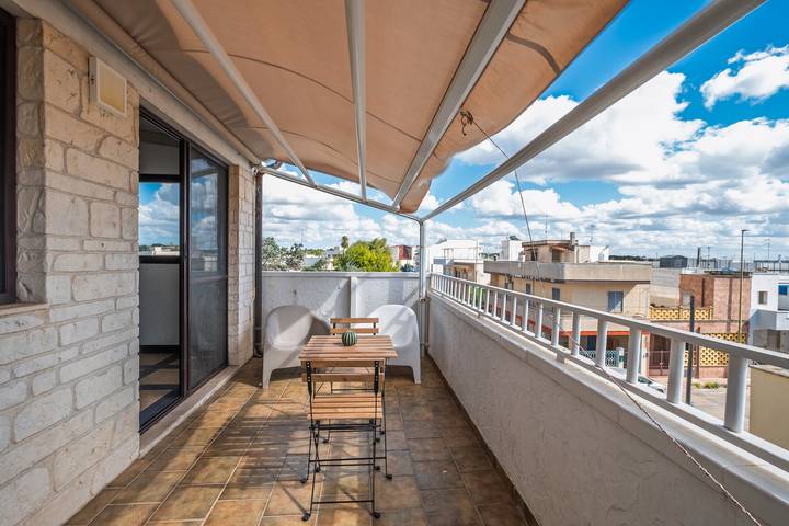 Ferienhaus für 9 Personen, mit Balkon, mit Haustier in Torre Lapillo