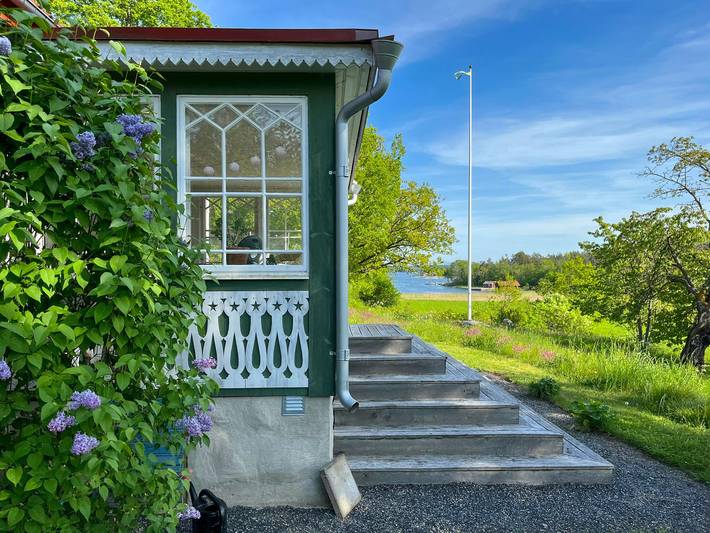 Skärgårdshem från 1850-talet på Trännö in Söderköping (Kommun)