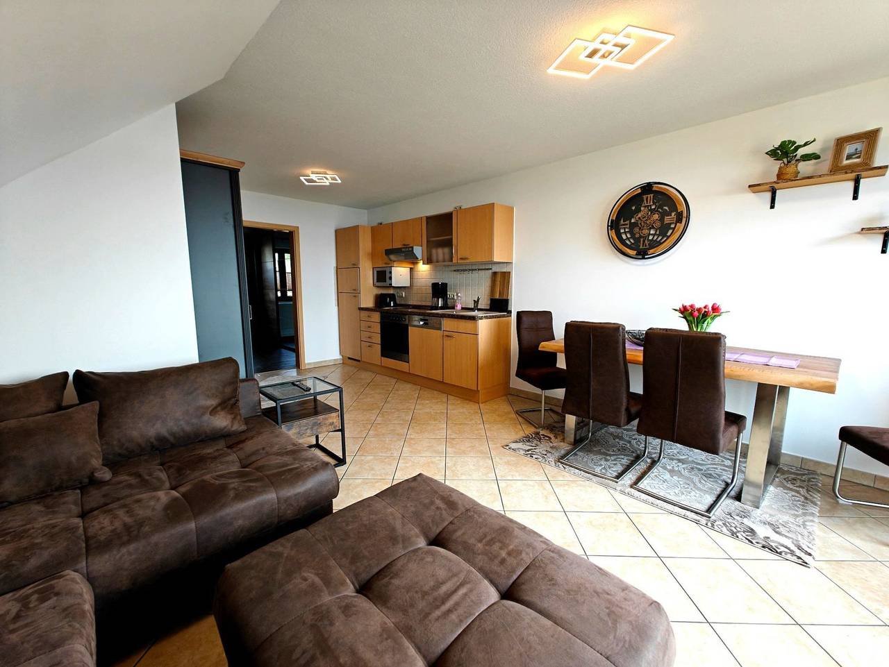 Ganze Ferienwohnung, Ferienhaus Renz - Achterwasserblick in Neppermin - Ferienwohnung 1 in Neppermin, Benz