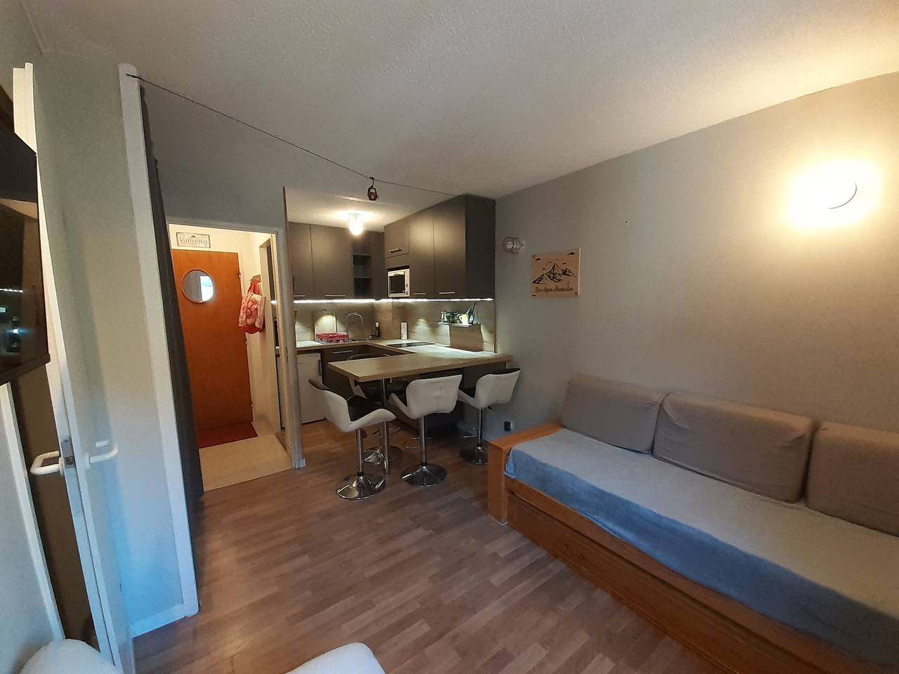 Estudio entero, Estudio Cabina en Valfréjus - Se admiten mascotas in Valfréjus, Modane