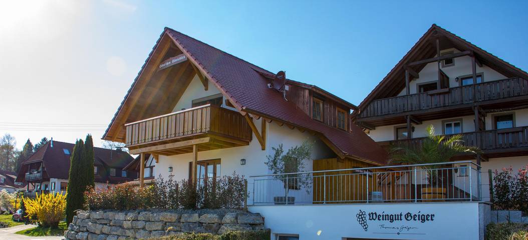Ganze Wohnung, Apartment 'Storchenblick' mit Seeblick, Gemeinschaftsterrasse und Wlan in Meersburg, Region Bodensee-Oberschwaben