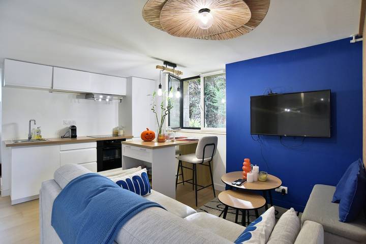 Appartement de vacances pour 4 personnes, avec jardin et terrasse à Dinard
