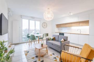 Gîte pour 4 personnes, avec balcon à Ville-la-Grand