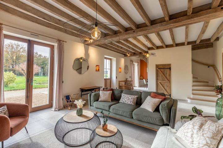 Maison de vacances pour 6 personnes, avec jardin et vue