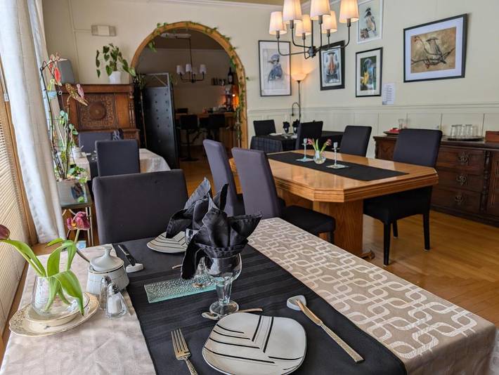 Gîte pour 2 personnes, avec terrasse et piscine ainsi que jardin et sauna à Saguenay - 4