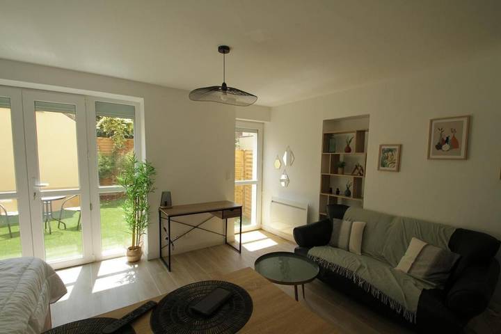 Appartement de vacances pour 2 personnes, avec jardin