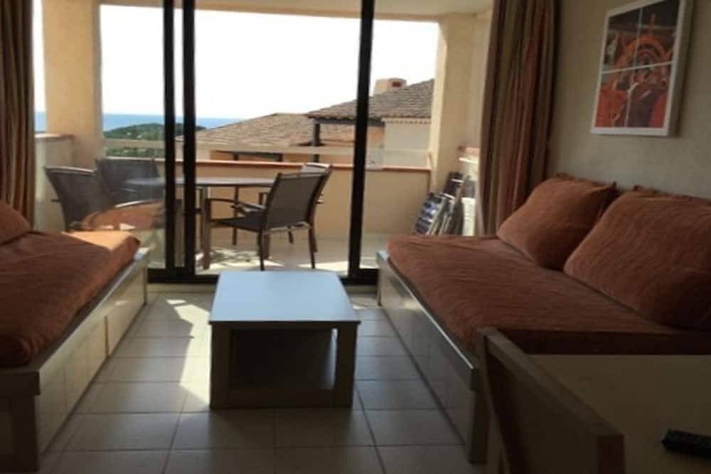 Ganze Wohnung, In Residenz Pierre et Vacance Wohnung mit Blick auf das Meer 4 Personen Promo in Pramousquier, Le Lavandou