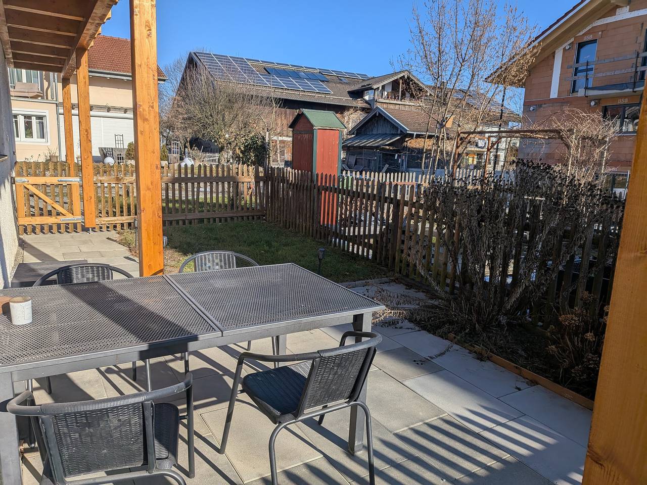 Ganze Ferienwohnung, Beim Schmied - Ferienwohnung Kathi 32qm mit Balkon in Schechen, Landkreis Rosenheim