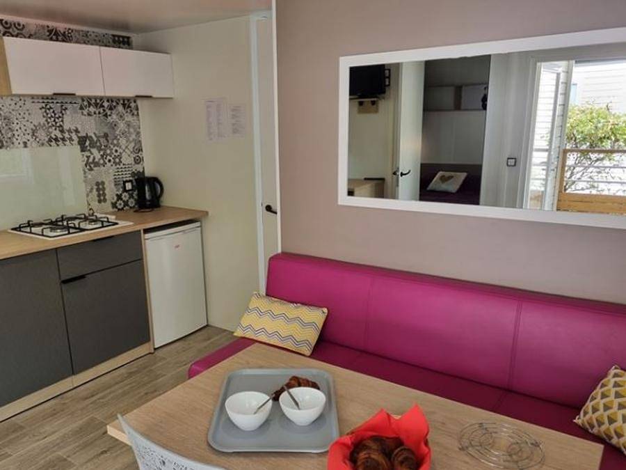 Camping Parc de Nibelle - Mobilhome 4 personas - Mobilhome Confort 4 personas 2 dormitorios in Nibelle, Región de Pithiviers