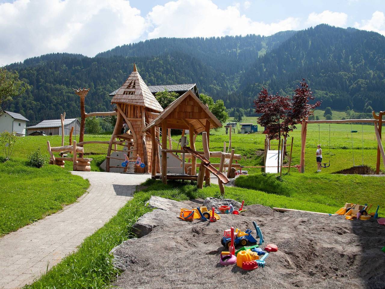 Alpen Hotel Post**** - Doppelzimmer mit Balkon in Au, Bregenzerwald