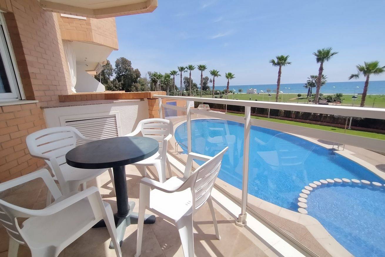 Entire apartment, Acv - Playa Dorada-1ª linea planta 1 frontal in Marina d'Or, Oropesa del Mar