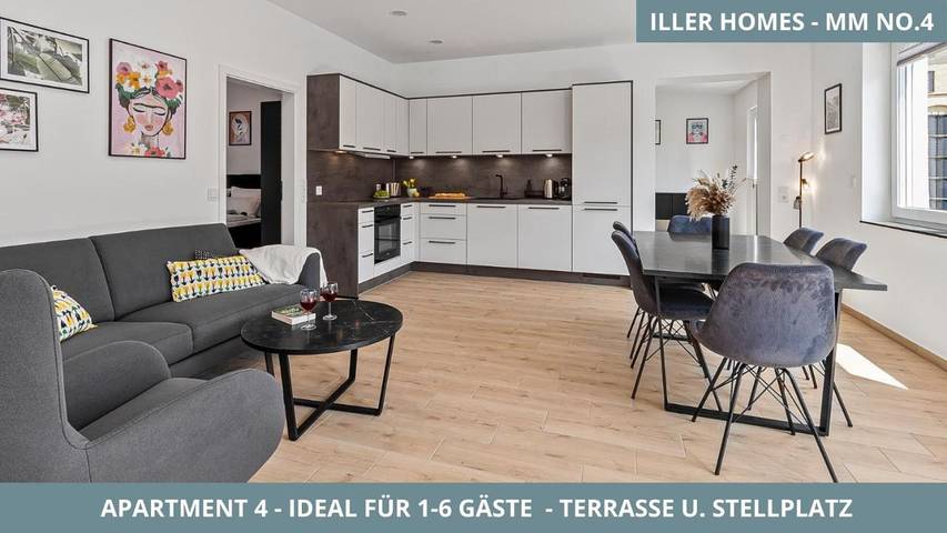 Appartement de vacances pour 7 personnes, avec terrasse
